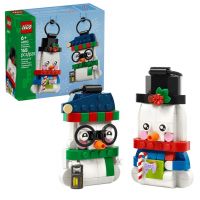 LEGO®: Ornamente de Crăciun cu omuleți de zăpadă (40812)
