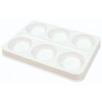 PlayBox: Paletă de pictură goală cu 6 locuri pentru discuri de 57mm, 6 bucți - e/6/e6f9e386139daa4d15dfda0f1f24f4bc25998250282d63db2767e44b43581abb.jpg