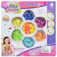 Beads Series: Set de bijuterii cu peste 100+ de mărgele litere colorate