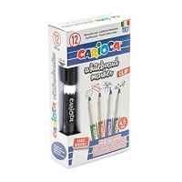 Marker culoarea neagră pentru tablă 1 bucată - Carioca - e/9/e99f5909ae34897d727de9dc670ebc08221092f7b8303c50f43f89ae7c725c72.jpg