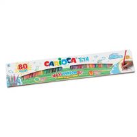 Set de creioane colorate Tita Maxi Rainbow, 80 bucăți - Carioca - e/b/eb87787b7746e07b643eab9302844ef3f8bf8e10dfab8e0bba3fbf3825ff21ca.jpg