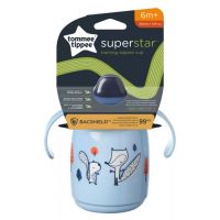 Tommee Tippee: Superstar Pahar de băut albastru 300ml (6 luni+)