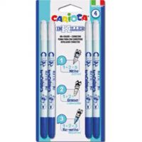 Set de stilouri cu radieră InKilller 4 buc - Carioca - e/f/efd7337b53d5a97695efe8db661345c801b135caddec3b990c62e3346f04f3a6.jpg