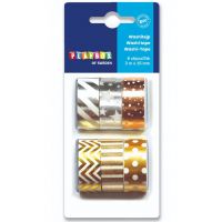 PlayBox: Set de benzi adezive decorative aurii și argintii, 6 bucăți - f/0/f06684d926671336dc886467e1276eb740473112ace188907038c746dfaa9e6f.jpg