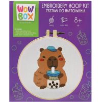WowBox Set de Broderie - Capybara Bubbe Tea - f/0/f0afe933fe6787d266f1582d02efb97fd55483c7deca3a6fdedf157eeb0c180c.jpg