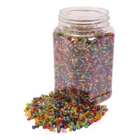PlayBox: Set de mărgele din sticlă colorată transparentă 4mm 500gr - f/2/f2791f161e68143db7cac7c207ce9cbc49bc99daa804757dbd7606af578f61ea.jpg