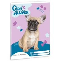 Ars Una: Animale Drăguțe - Caiet cu pătrățele Bulldog Francez A/5 27-32 - f/6/f6cf448cae734d747fac9fcd06744d7d55761a9929f53002fa591146c5a92015.jpg