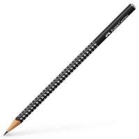 Faber-Castell: Creion grafit Sparkle în culoare negru perlat, 1 bucată - f/a/Faber-Castell-Creion-grafit-Sparkle-in-culoare-negru-perlat-1-bucata-1.jpg