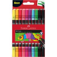 Faber-Castell: Set de 10 markere neon cu două capete - f/a/Faber-Castell-Set-de-10-markere-neon-cu-doua-capete-1.jpg