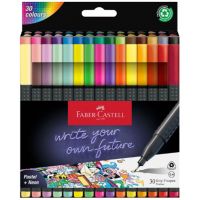 Faber-Castell: Set de 30 carioci Grip cu vârf fin de 0,4 mm - f/a/Faber-Castell-Set-de-30-carioci-Grip-cu-varf-fin-de-0-4-mm-1.jpg