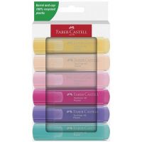 Faber-Castell: Set de 6 evidențiatoare în culori pastelate, model 1546 - f/a/Faber-Castell-Set-de-6-evidentiatoare-in-culori-pastelate-model-1546-1.jpg