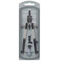 Faber-Castell: Set de compas cu livrare rapidă, cu adaptor universal – culoare argintie - f/a/Faber-Castell-Set-de-compas-cu-livrare-rapida-cu-adaptor-universal---culoare-argintie-1.jpg