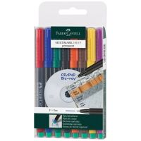 Faber-Castell: Set de markere cu alcool Multimark F 0,6 mm – 8 buc - f/a/Faber-Castell-Set-de-markere-cu-alcool-Multimark-F-0-6-mm---8-buc-1.jpg