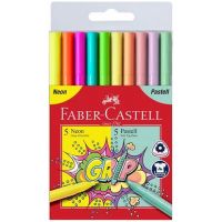 Faber-Castell: Grip neon și pastel set marker 5+5 bucăți - f/a/faber-castell-grip-neon-si-pastel-set-marker-5-5-bucati.jpg