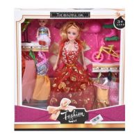 Fashion Girl: Păpușă cu copil păpușă set cu bicicletă și accesorii 28cm - f/a/fashion-girl-papusa-cu-copil-papusa-set-cu-bicicleta-si-accesorii-28cm.jpg