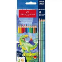 Faber-Castell: Set de creioane colorate Grip cu dinozauri 10+3 bucăți - f/d/fd75c65c0fc6d7c519221d42527c2e4163757ebd851f9a5c383717c95fc28b96.jpg