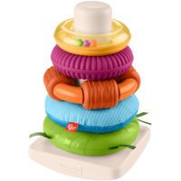 Fisher-Price: Piramida inelară senzorială Rock-A-Stack™ - Mattel - f/i/Fisher-Price-Piramida-inelara-senzoriala-Rock-A-Stack---Mattel-1.jpg