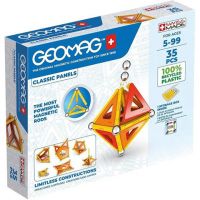 Geomag Green Line Classic Panels jucărie de construcție magnet 35 bucăți