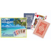 Happy Holiday plastic cărţi de remi 2x55 cărţi - Piatnik - h/a/happy-holiday-plastic-carti-de-remi-2x55-carti-piatnik.jpg