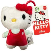Hello Kitty breloc de pluș pentru geantă, 12 cm - roșu
