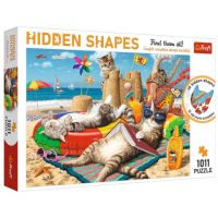 Hidden Shapes: Feline vacanță 1000 bucăți puzzle - Trefl - h/i/hidden-shapes-feline-vacanta-1000-bucati-puzzle-trefl.jpg