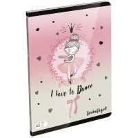 ICO: LizzySuli Lovely Ballerina Tiny Dancer caiet de teme A5, 40 de file - i/c/ICO-LizzySuli-Lovely-Ballerina-Tiny-Dancer-caiet-de-teme-A5-40-de-file-1.jpg