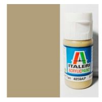 Italeri Flat Desert Tan (4859AP) - Vopsea mată pentru machete, culoare nisip deșertic, 20ml