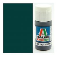 Italeri Flat Pz. Schwarzgrau RAL 7021 (4795AP) – Vopsea mată gri blindat pentru machete 20ml