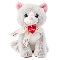 Jacqueline pisică gri de pluș 25 cm - Lumpin