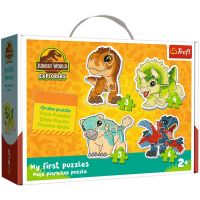 Jurassic World: Dinozauri drăguți - Primul puzzle Baby 3-4-5-6 piese - Trefl - j/u/Jurassic-World-Dinozauri-draguti--Primul-puzzle-Baby-3-4-5-6-piese--Trefl-1.jpg