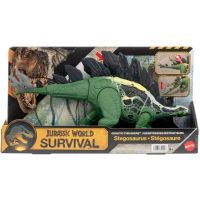 Jurassic World: Stegosaurus atacator uriaș, dinozaur cu sunet - Mattel