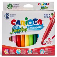 Jumbo set markere 12 bucăţi - Carioca - j/u/jumbo-set-markere-12-bucati-carioca.jpg