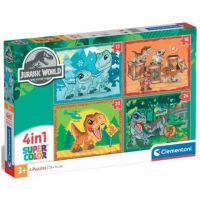 Jurassic World 4 in 1 12-16-20-24 bucăți puzzle - Clementoni - j/u/jurassic-world-4-in-1-12-16-20-24-bucati-puzzle-clementoni.jpg