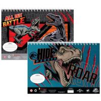 Jurassic World: caiet de schițe cu abțibild și șablon - j/u/jurassic-world-caiet-de-schite-cu-abtibild-si-sablon.jpg