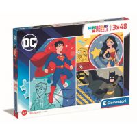 Justice League 3x48 bucăți set puzzle - Clementoni - j/u/justice-league-3x48-bucati-set-puzzle-clementoni.jpg