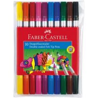 Marker care se poate spăla de 10 bucăţi - Faber-Castell - k/e/ketvegu-filctoll-10db-os-szett-kimoshato-faber-castell.jpg