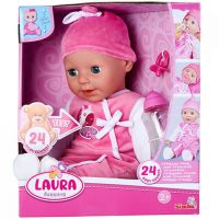 Laura păpușă cu sunete și suzetă 38cm - Simba Toys