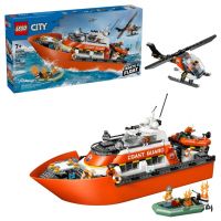 LEGO® City: Barca de salvare a gărzilor de coastă și elicopter (60504) - l/e/LEGO--City-Barca-de-salvare-a-garzilor-de-coasta-si-elicopter-60504--1.jpg