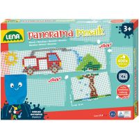 LENA: Set de pini translucizi Panorama Mosaik XL 10 mm, 400 bucăți - l/e/LENA-Set-de-pini-translucizi-Panorama-Mosaik-XL-10-mm-400-bucati-1.jpg