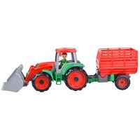 LENA: Truxx tractor cu remorcă 55cm - l/e/lena-truxx-tractor-cu-remorca-55cm.jpg