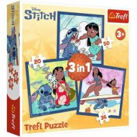 Lilo și Stitch - Puzzle 3 în 1, cu 20-36-50 piese - Trefl - l/i/Lilo-si-Stitch--Puzzle-3-in-1-cu-20-36-50-piese--Trefl-1.jpg