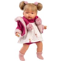 Llorens: Joelle, păpușă plângătoare de 38 cm cu suzetă și haină roz - l/l/Llorens-Joelle-papusa-plangatoare-de-38-cm-cu-suzeta-si-haina-roz-1.jpg