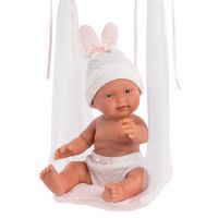 Llorens: Bebita 26cm fetiță păpușă cu leagăn - l/l/llorens-bebita-26cm-fetita-papusa-cu-leagan.jpg