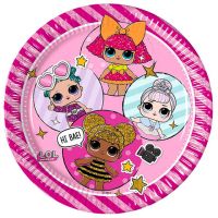 L.O.L. Surprise set farfurie hârtie 8 bucăți de 23cm - l/o/lol-surprise-set-farfurie-hartie-8-bucati-de-23cm.jpg