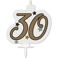 Lumânare aniversară - numărul 30