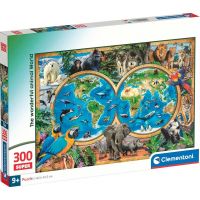 Lumea minunată a animalelor puzzle Super de 300 piese - Clementoni - l/u/Lumea-minunata-a-animalelor-puzzle-Super-de-300-piese--Clementoni-1.jpg