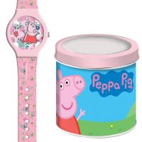Luna: Ceas analog roz cu Peppa Pig, în cutie metalică cadou - l/u/Luna-Ceas-analog-roz-cu-Peppa-Pig-in-cutie-metalica-cadou-1.jpg