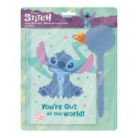 Luna: Disney Stitch Jurnal secret cu lacăt și pix cu pompon 12x18cm, 60 de file - l/u/Luna-Disney-Stitch-Jurnal-secret-cu-lacat-si-pix-cu-pompon-12x18cm-60-de-file-1.jpg