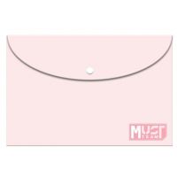 Luna: Mapă cu buton și brevet pentru foi A4, culoare roz pastel - l/u/Luna-Mapa-cu-buton-si-brevet-pentru-foi-A4-culoare-roz-pastel-1.jpg