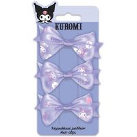 Luna: Set de 3 agrafe de păr Kuromi cu fundiță - l/u/Luna-Set-de-3-agrafe-de-par-Kuromi-cu-fundita-1.jpg